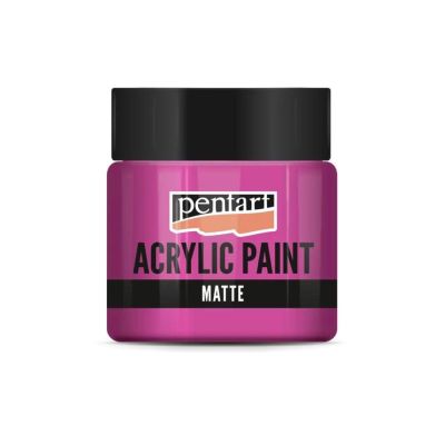 Akrylová farba matná 50 ml, magenta