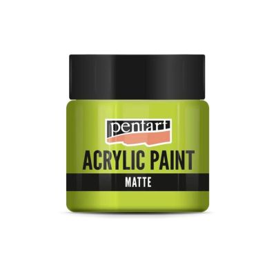 Akrylová farba matná 50 ml, limetka