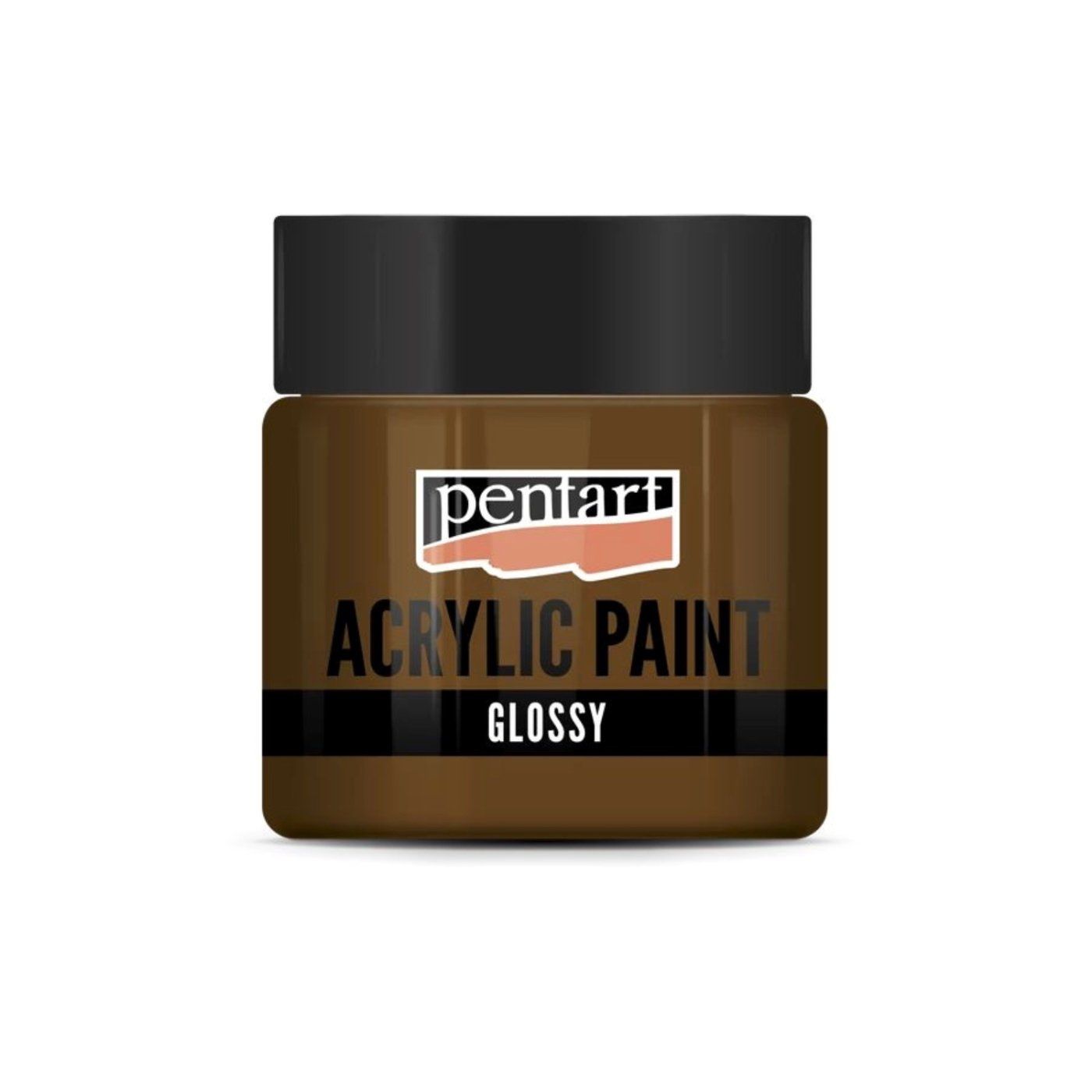 Akrylová farba lesklá 50 ml, gaštanová