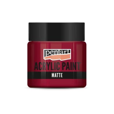 Akrylová farba matná 50 ml, červené víno