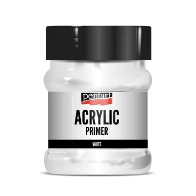 Akrylový primer, podkladová farba biela, 230 ml
