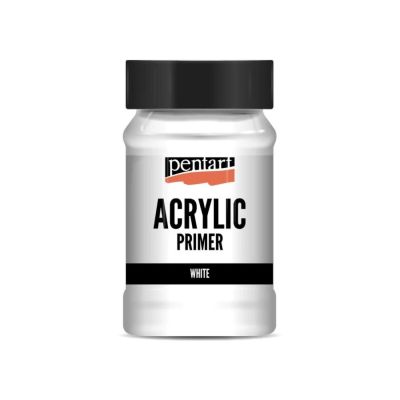 Akrylový primer, podkladová farba biela, 100 ml