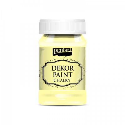 Dekor Paint Soft 100 ml, žltá