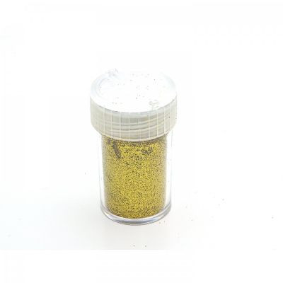 Glitrový prášok zlatý 15 ml
