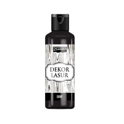 Lazúra na drevo, 80 ml, eben