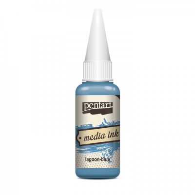 Media Ink atrament 20 ml, modrá lagúna
