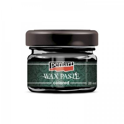 Vosková pasta, farebná, 20 ml, čierna