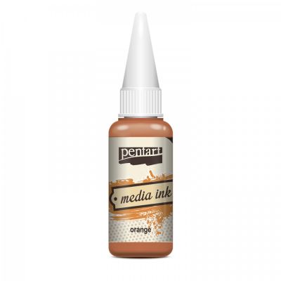 Media Ink atrament 20 ml, oranžová
