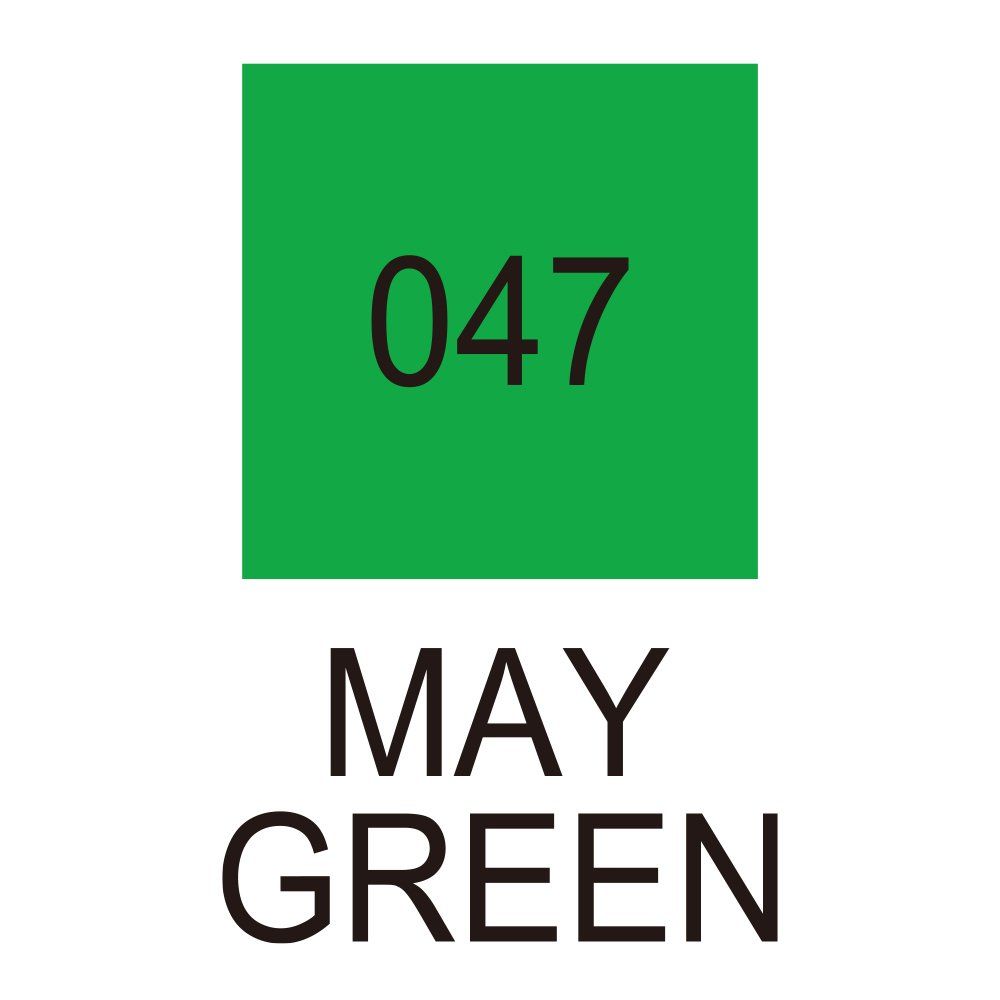 Kuretake, Clean Color Real Brush, 047 May Green