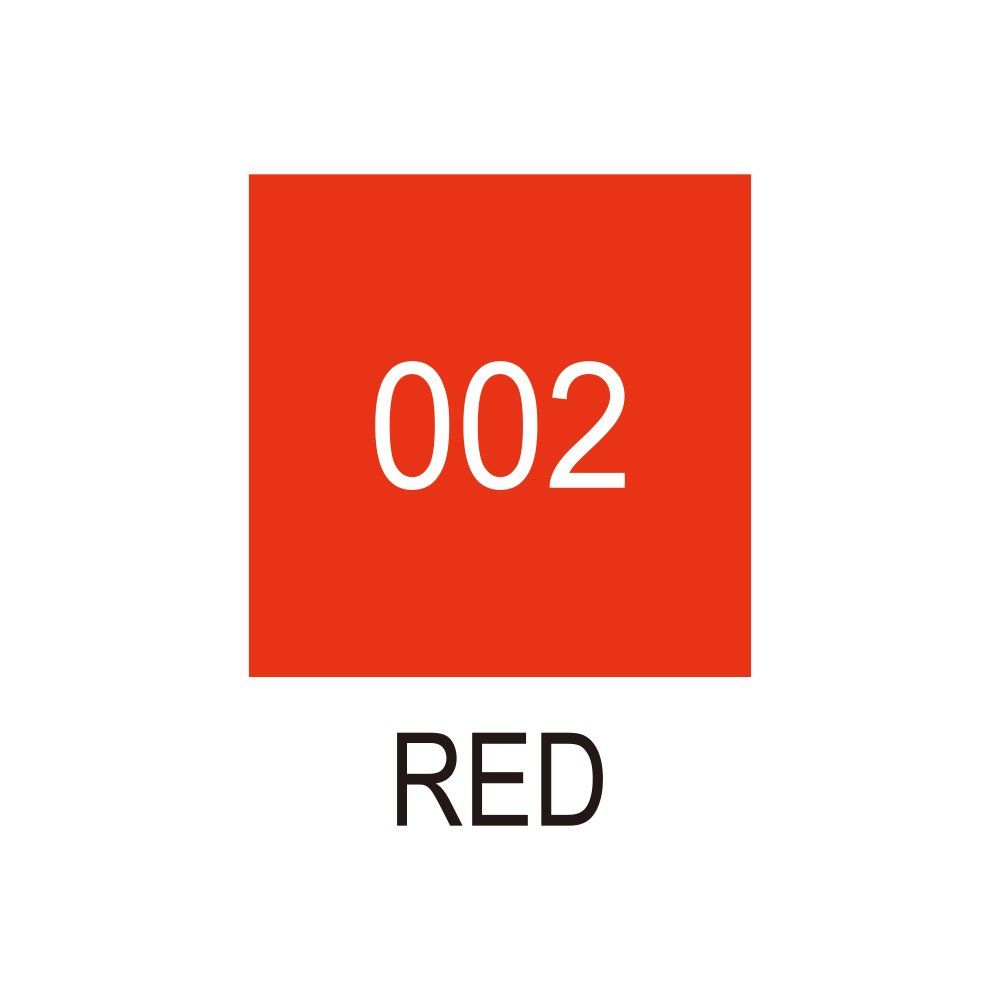 Kuretake, Art & Graphic Twin, 002 Red