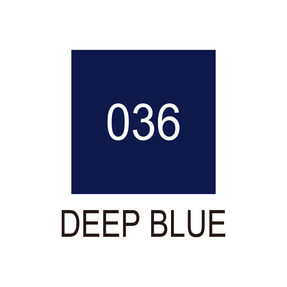 Kuretake, Art & Graphic Twin, 036 Deep Blue