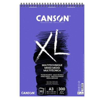 CANSON XL Mix media, A3 300g, 30 listov