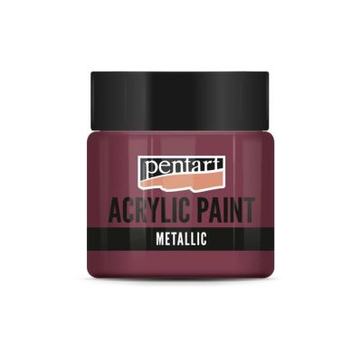 Akrylová farba 50 ml, metalická zlatofialová