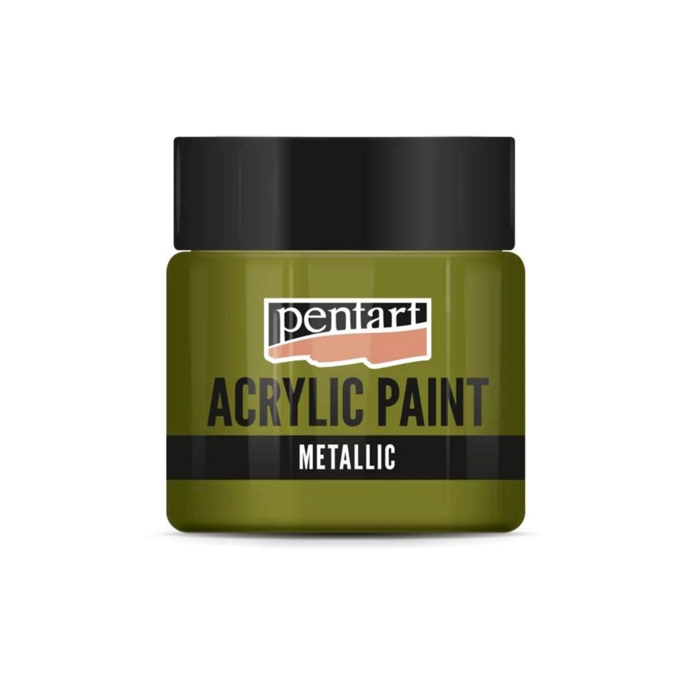 Akrylová farba 50 ml, metalická zlatý dotyk