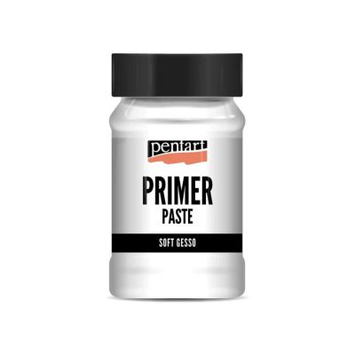 Podkladová pasta soft gesso, primer, biela, 100 ml