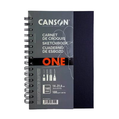 Art Book, CANSON ONE skicár, 100g/m2, 160 listov, 14 x 21,6 cm
