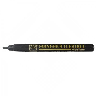 Kuretake, Fixka Mangaka Flexible Medium, 010