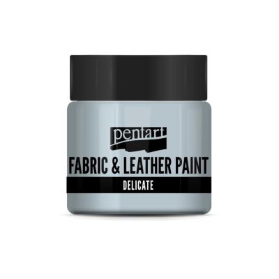 Farba na textil a kožu, delicate, 50ml, modrostrieborná