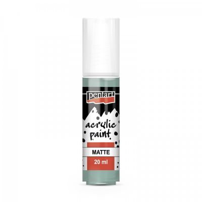 Akrylová farba matná 20 ml, mätová