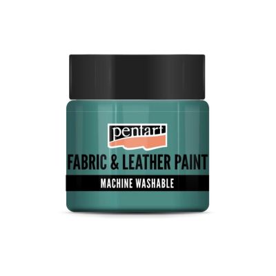 Farba na textil a kožu, 50 ml, tyrkysovozelená