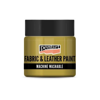 Farba na textil a kožu, 50 ml, zlatá