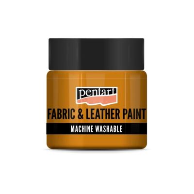 Farba na textil a kožu, 50 ml, oranžová