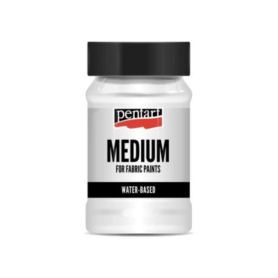 Médium na farby na textil a kožu, 100 ml