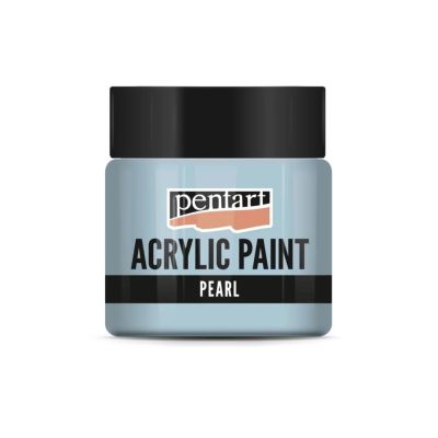 Akrylová farba perleťová 50 ml, modrá