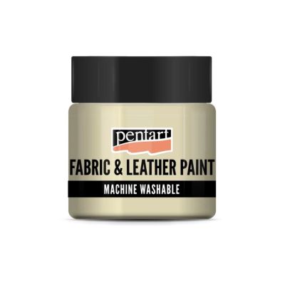 Farba na textil a kožu, 50 ml, škrupinkovo biela