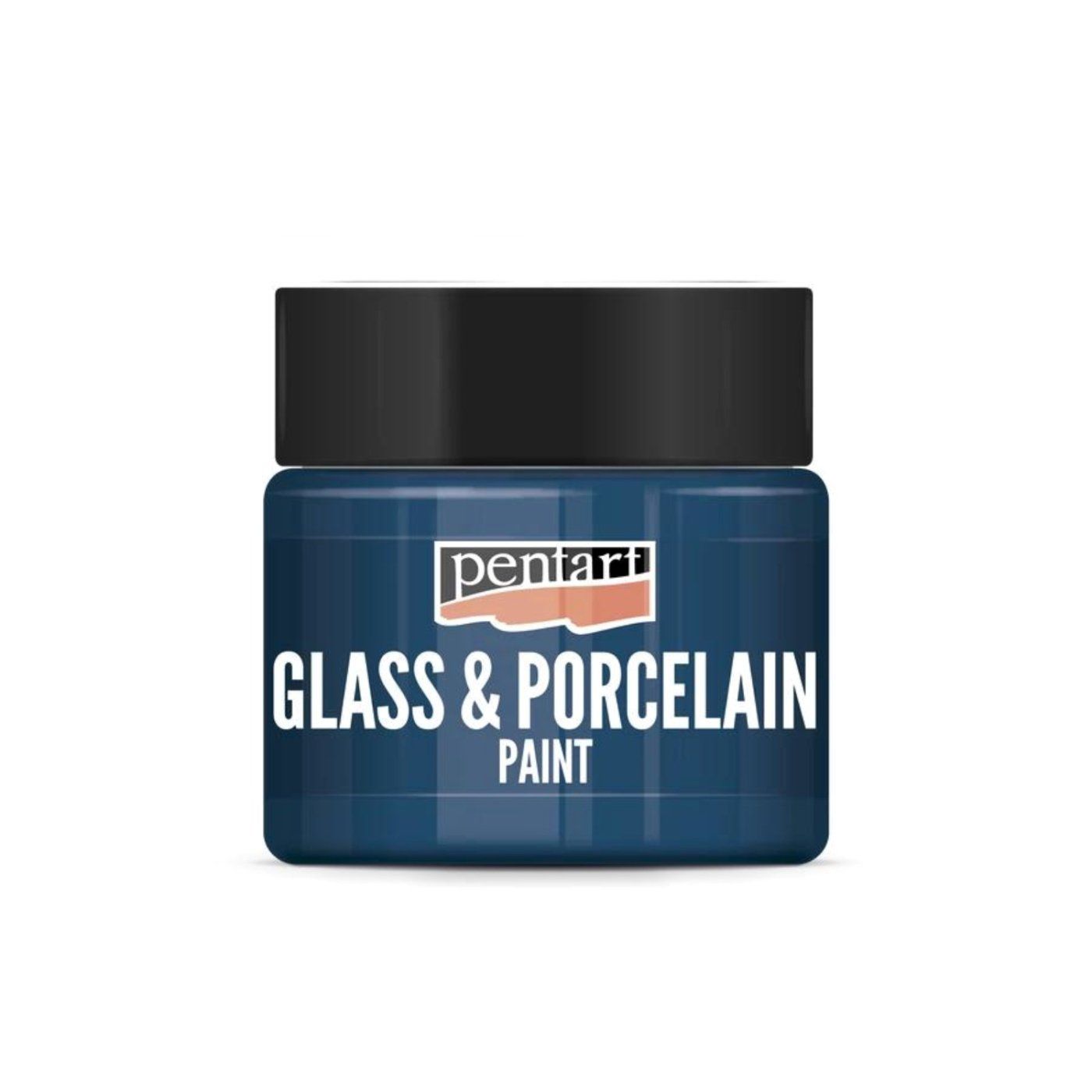 Farba na sklo a porcelán, 30 ml, tyrkysová modrá