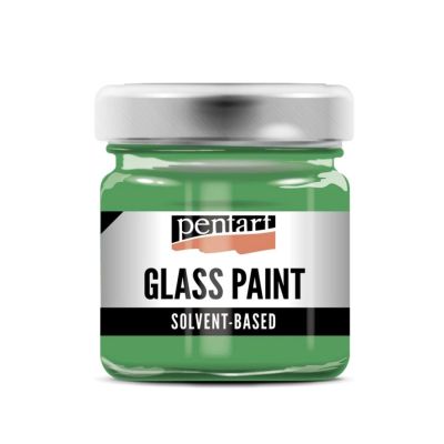 Farba na sklo, 30 ml, zelená