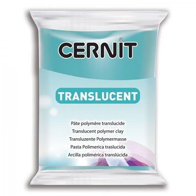 CERNIT Translucent 56g, 080 strieborná glitrová