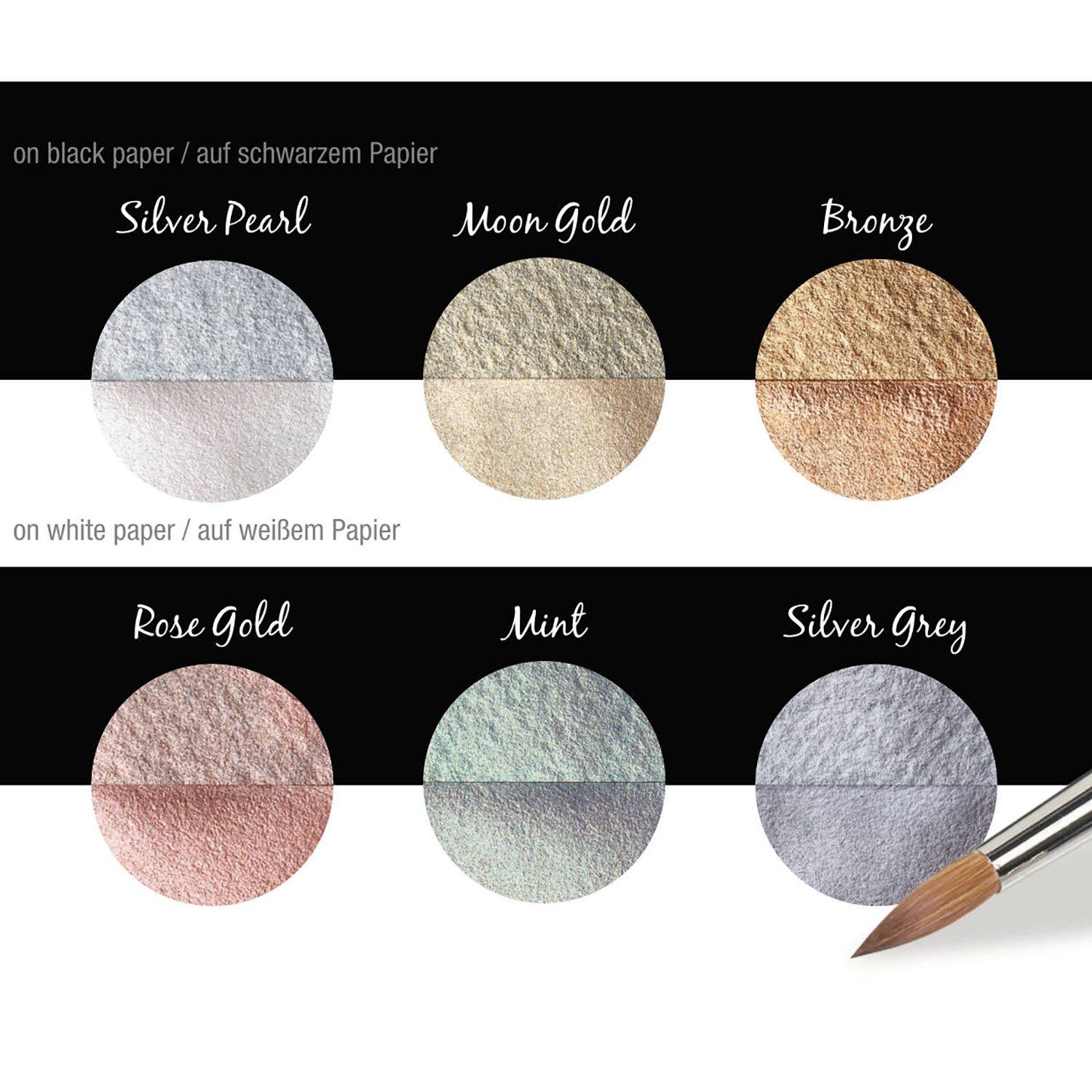 Finetec, Coliro Pearl color set Silk 6 farieb
