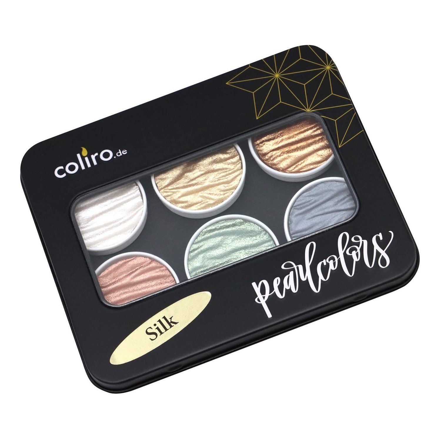 Finetec, Coliro Pearl color set Silk 6 farieb