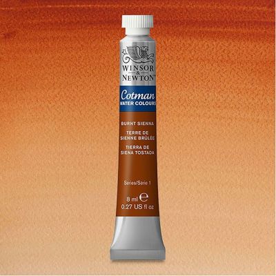 Winsor&Newton, Cotman, akvarel, Burnt Sienna