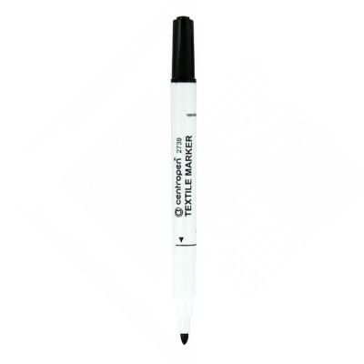 Centropen fixka na textil 2739, 1,8 mm čierna