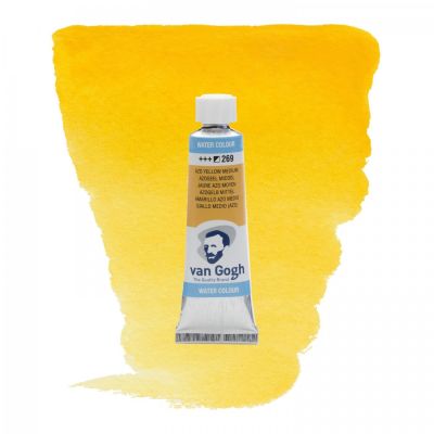 Akvarelová farba Van Gogh, 10 ml, Azo Yellow Medium