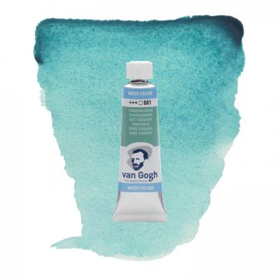 Akvarelová farba Van Gogh, 10 ml, Turquoise green