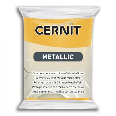 CERNIT Metallic 56g, 700 žltá