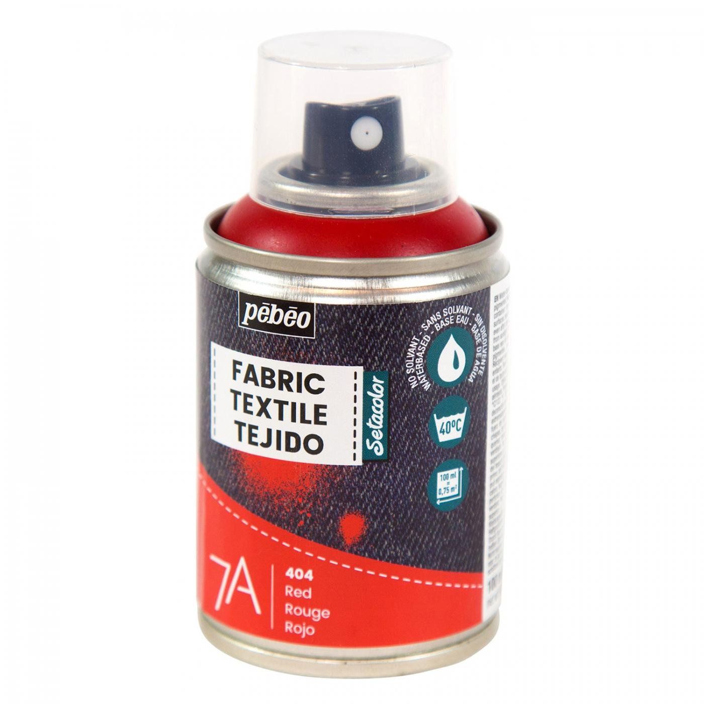 7A sprej na textil 100 ml, red