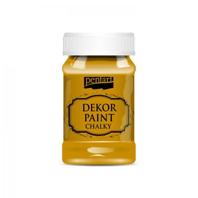 Dekor Paint Soft 100 ml, horčicová žltá
