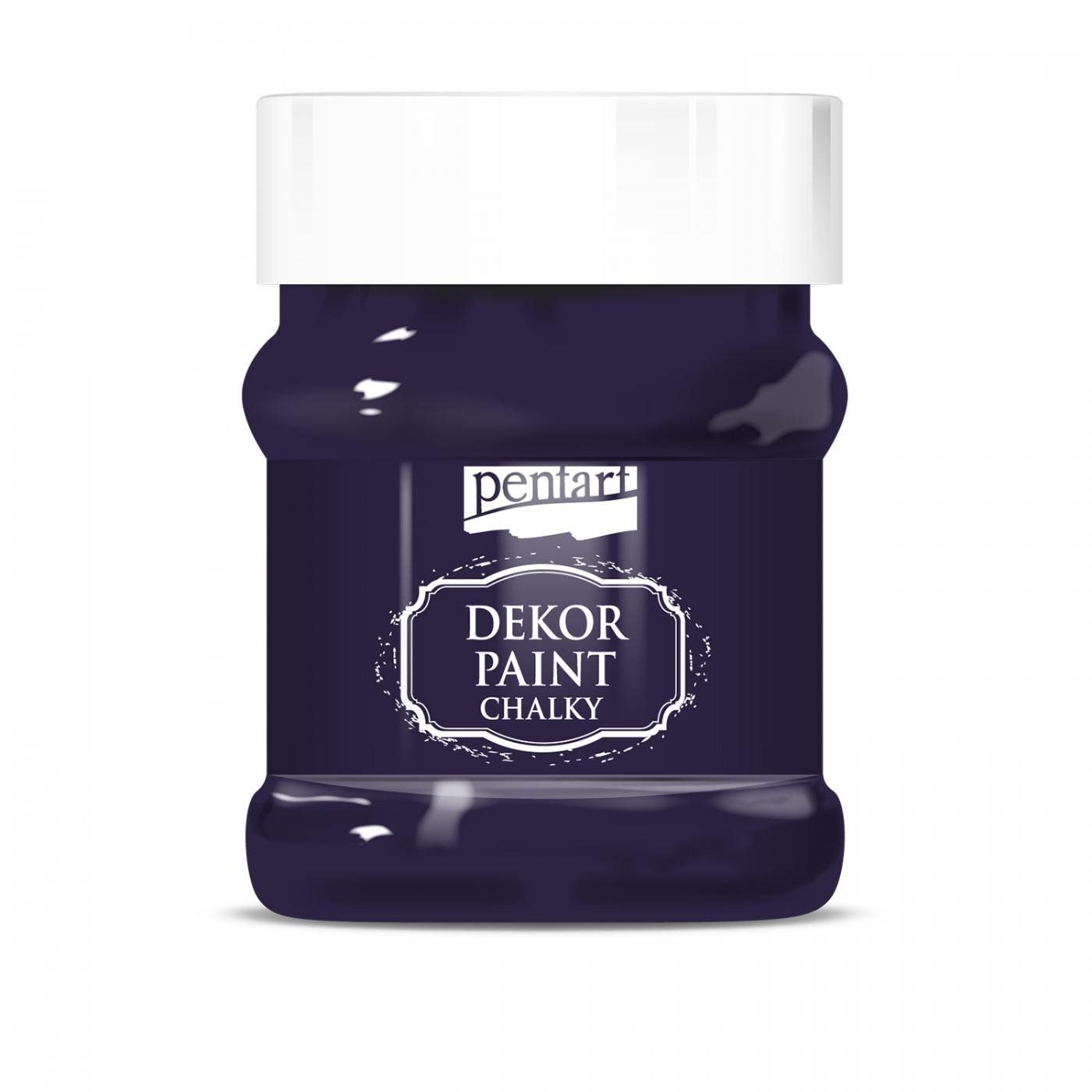 Dekor Paint Soft 230 ml, baklažánová