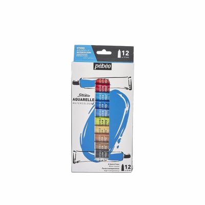 Sada Studio Aquarelle watercolours 12 x 12 ml