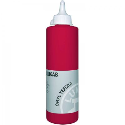LUKAS akrylová farba TERZIA 500 ml, Cadmium red deep