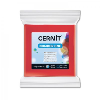 CERNIT Number One 250g, 400 červená