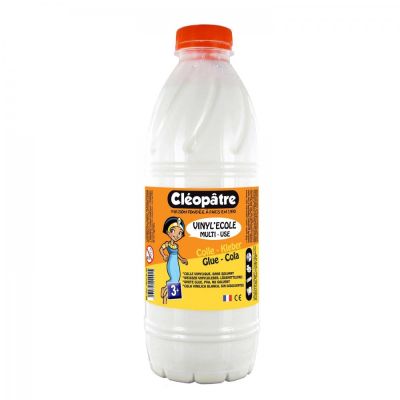 Biele PVA lepidlo CLEOPATRE VINYLECOLE 1000 g