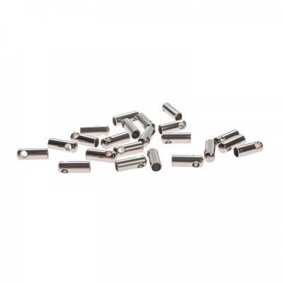 Koncovka okrúhla, oceľ, 7 x 2,5 mm, otvor 1,5 mm