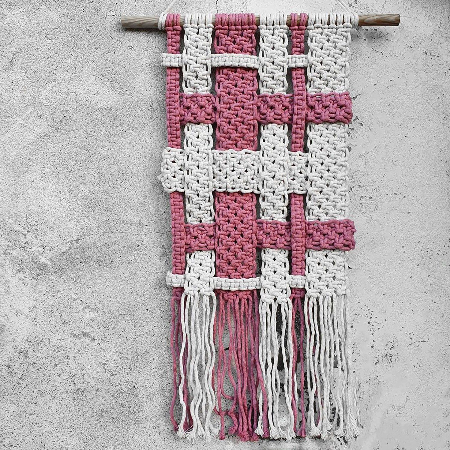 Bobbiny, Macramé točená šnúra, 3 mm, 100 m, Blossom
