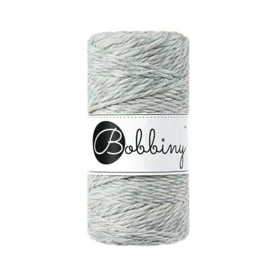 Bobbiny, Macramé točená šnúra, 3 mm, 100 m, Marble