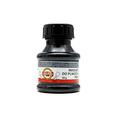 Atrament, KOH-I-NOOR, čierny, 50 g